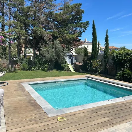 Maison Paisible Toute Equipee, Piscine Chauffee Villa *